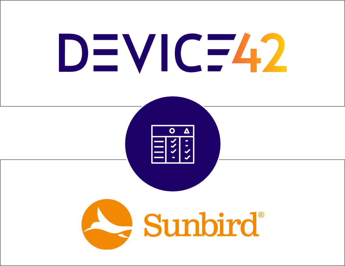 Device42 vs Sunbird