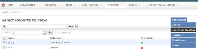 Save and schedule reports with v4.1.0 - device42 blog