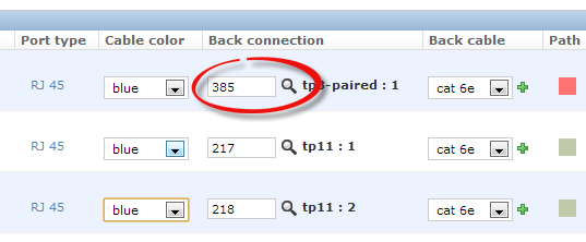 better back connectivity for patch panel ports.