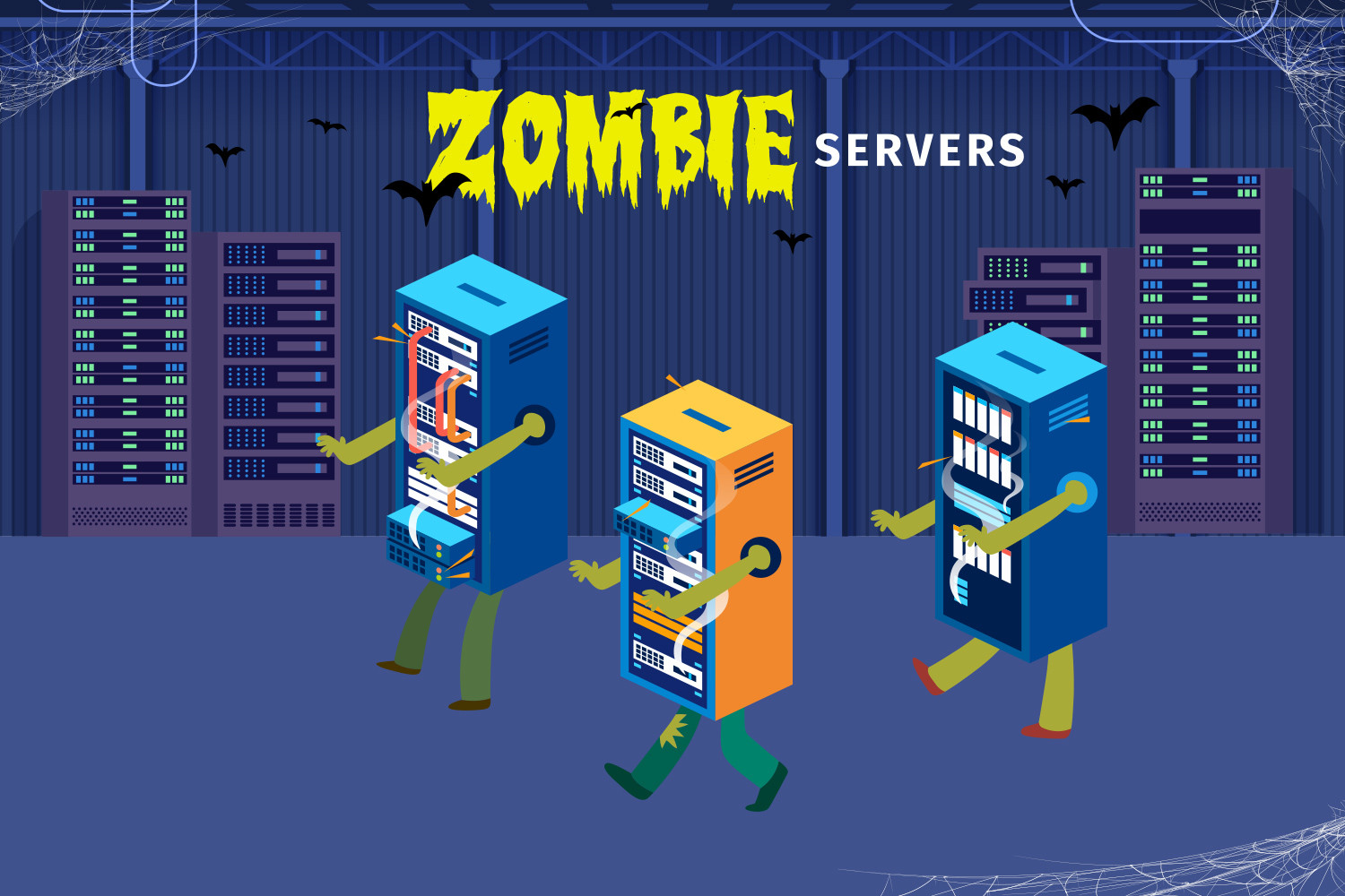 Zombie Servers Force Them Out of Hiding