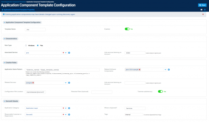 New Application Component Templates and Enhanced Discovery Support in ...