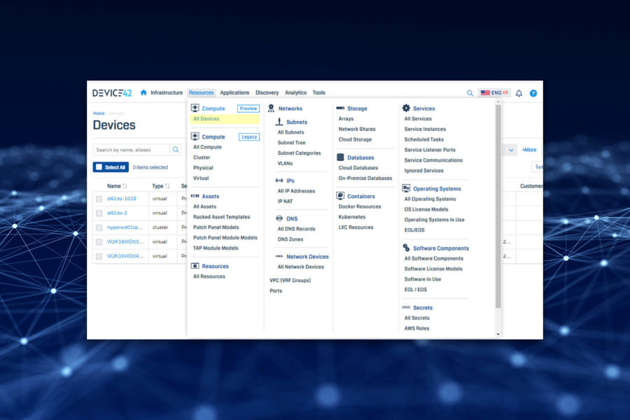 Resources Menu Changes, List Pages Column Selection, Updated Credential Management and more in v17.05.01