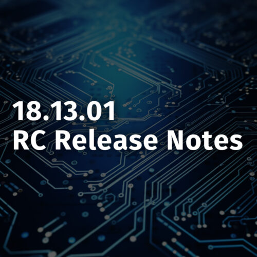 Proxy setting for RC, bug fixes in RC 18.13.01