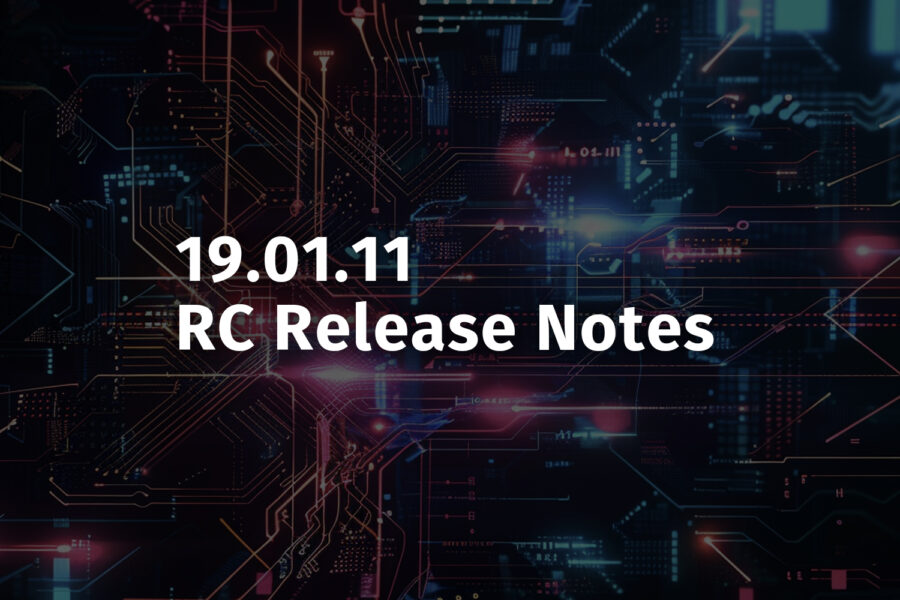 v19.01.11 RC New Discovery Support