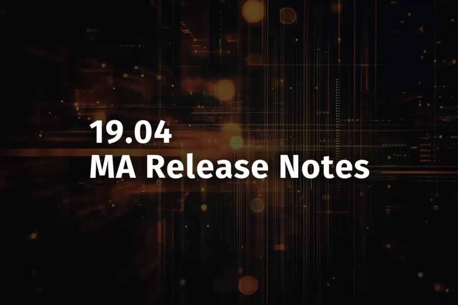 Freshservice and endpoint discovery integrations –  v19.04 MA