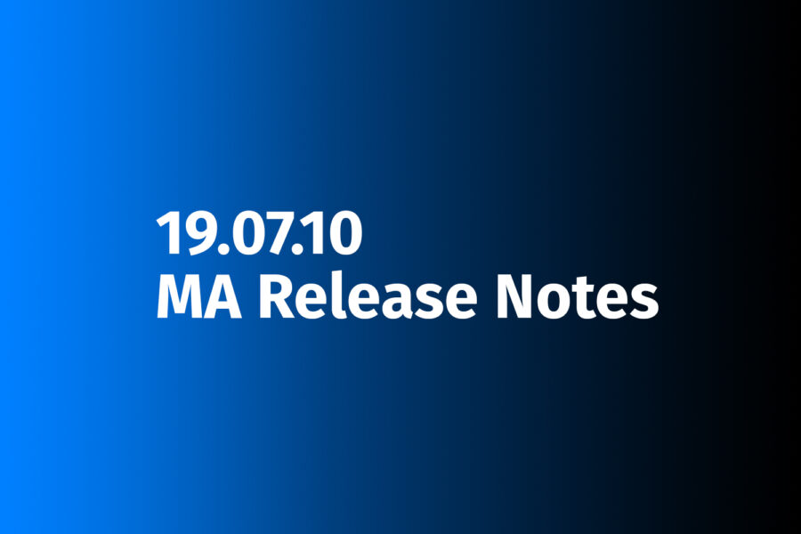 SaaS Discovery and Business Service Improvements –  v19.07.10 MA