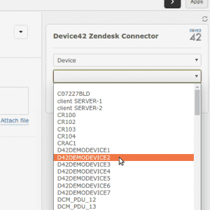 Zendesk Integration | Device42 Software