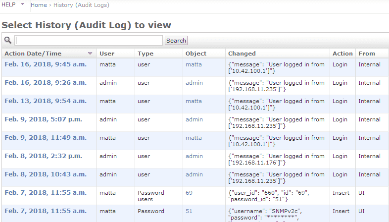 Audit Log - BattleMetrics LLC Knowledge Base