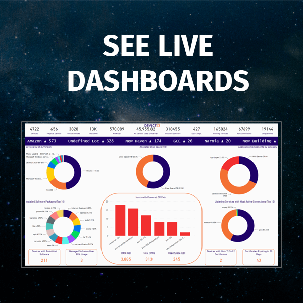 Device42 Live Dashboards