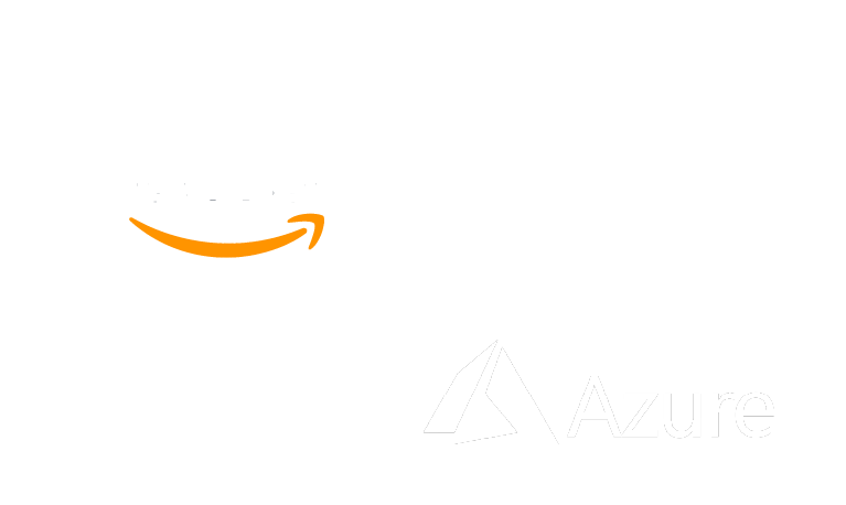 AWS Azure Logos