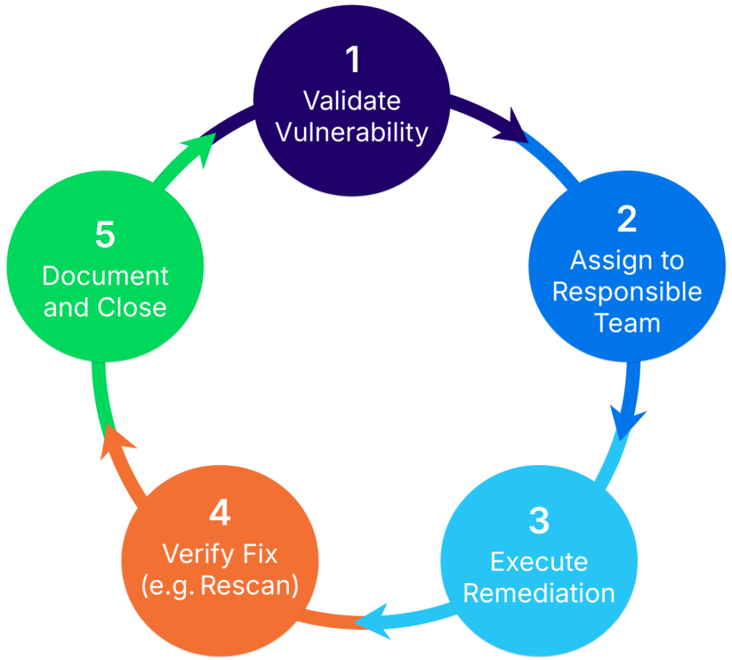  Vulnerability remediation cycle (source)